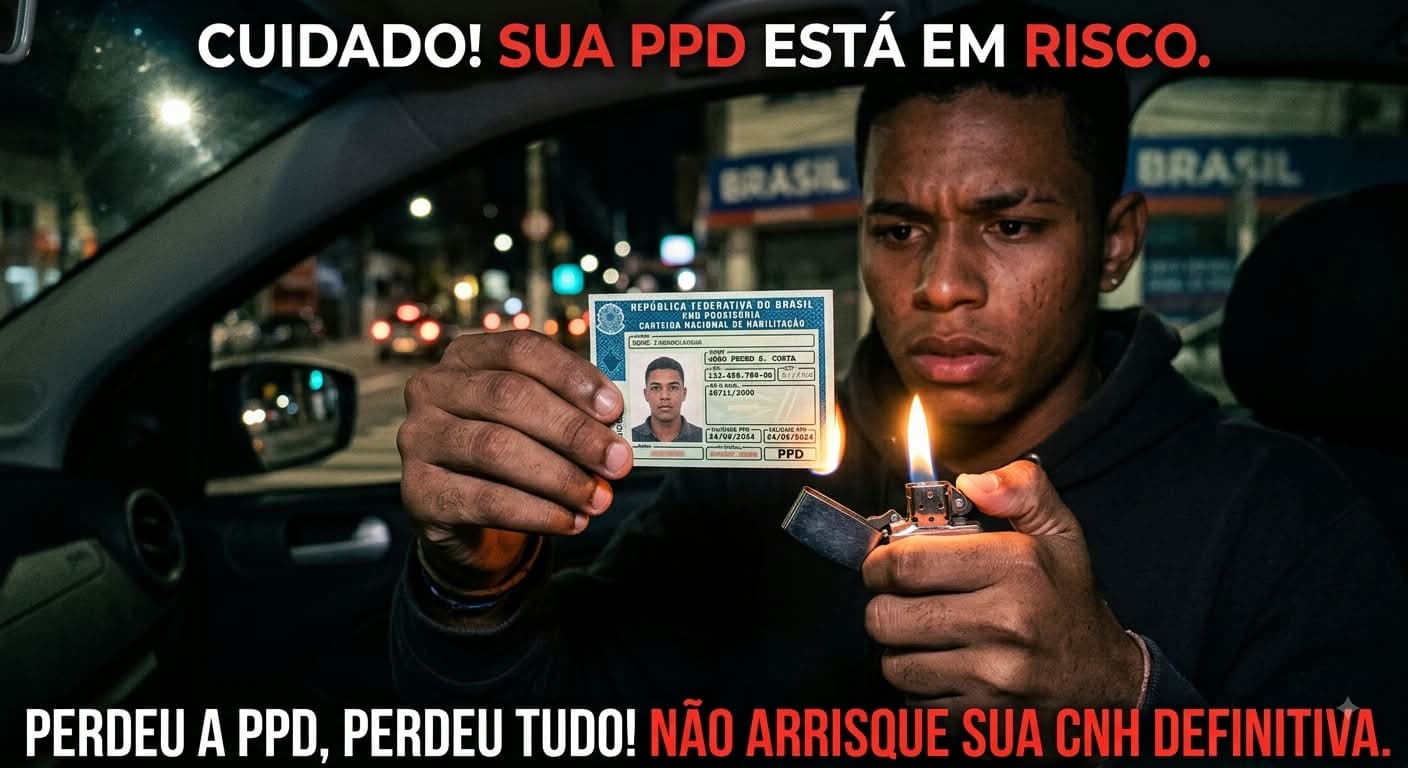 CNH Provisória (PPD): regras rigorosas para não perder sua licença no primeiro ano