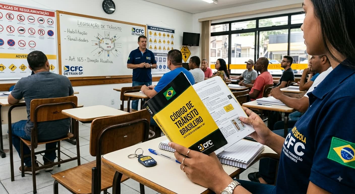 Faltas eliminatórias no exame prático do Detran: o que realmente reprova e o que diz a legislação