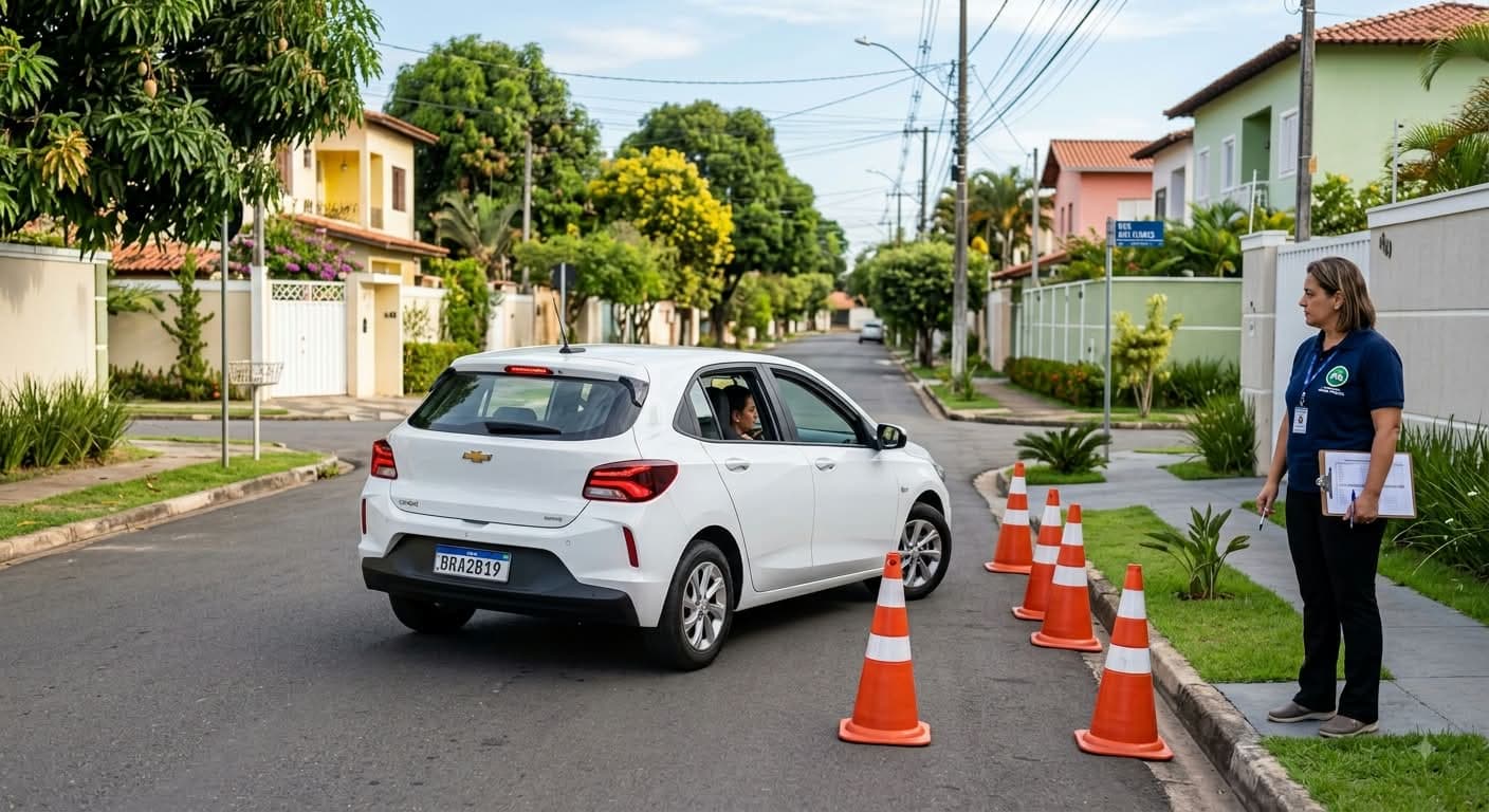Baliza perfeita: orientações profissionais e principais infrações no exame prático do Detran